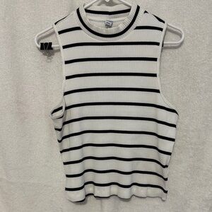 XL striped tank top